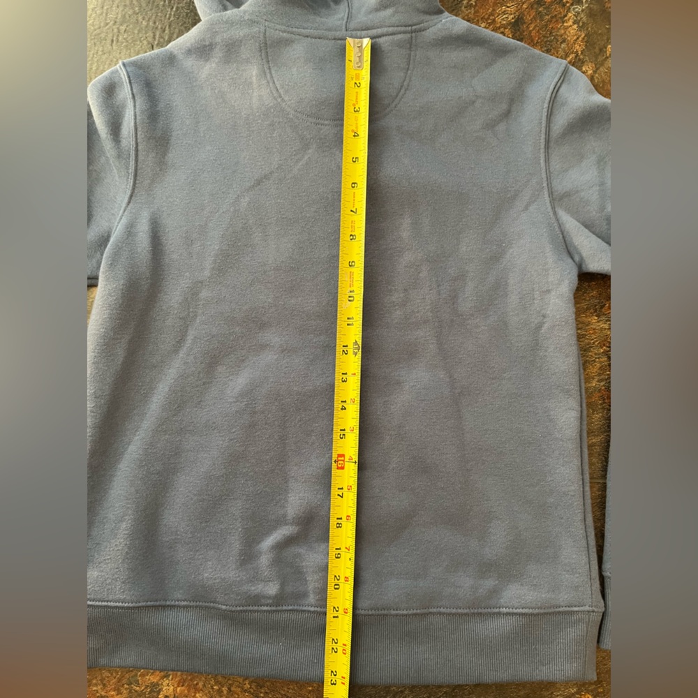 New women’s Life Is Good Disney Mickey Mouse blue pull over hoodie. Size small - Picture 15 of 15